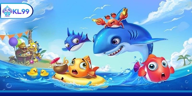 Đồ họa Game hải tặc bắn cá sinh động